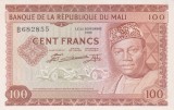 Bancnota Mali 100 Franci 1960 (1967) - P7 UNC I vezi descriere )