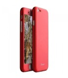 Cumpara ieftin Husa iPhone 6/6s iPaky 360 Rosie - Protectie Completa, Antishock, Anti-zgarieturi, Policarbonat, Rosu