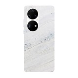 Husa compatibila cu Huawei Nova Y70 model White gradient marble, Silicon, TPU, Viceversa, Transparent, Carcasa