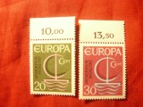 Serie RFG 1966 - Europa CEPT , 2 valori