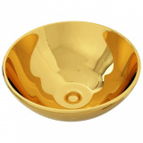Chiuvetă, auriu, 32,5 x 14 cm, ceramică