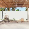 VidaXL Copertină laterală retractabilă, crem, 220x1000 cm 318049