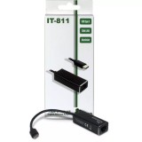 Adaptor Retea Gigabit RJ45 USB 3.0 Type C Inter-Tech Argus IT-811