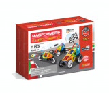 Set magnetic de construit- Magformers Vehicule 17 piese, Clics toys