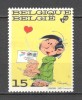Belgia.1992 Filatelia ptr. tineret-Figuri comice MB.370, Nestampilat