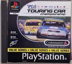joc video PS1 Touring Car Championship _ Germania, 1998 _ Play Station 1, booklet inclus