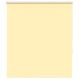 Jaluzea cu role opace galben 125x130 cm lățime material 121,6 cm