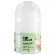 Deodorant natural cu piatra de alaun pentru femei Green Tea Sensation, 20ml, Biobaza