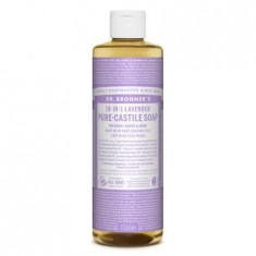 Sapun magic lichid 18 in 1 cu lavanda Castilia, 475 ml, Dr. Bronner's