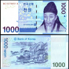 Coreea de Sud 2007 - 1000 won UNC