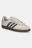 adidas Originals sneakers din piele Samba Og culoarea bej, JR0893