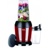 Nutri Blender Oliver Voltz, 1200 W, recipient 1000 ml, pahar cu capac 800 ml, Rosu
