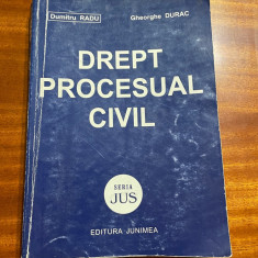 Dumitru RADU, Gheorghe Durac - DREPT PROCESUAL CIVIL (2001)