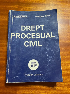 Dumitru RADU, Gheorghe Durac - DREPT PROCESUAL CIVIL (2001) foto