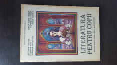 Literatura pentru copii - Manual pentru clasa a XIII-a - scoli normale, 1995 foto