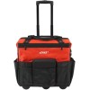 Geanta tip troller pentru transportul si depozitarea sculelor si uneltelor, 48x29x44 cm, material poliester 1680D, roti și maner telescopic, Verke