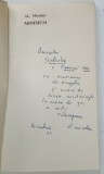 MINIMUM de AL. MIRODAN, 1975, DEDICATIE