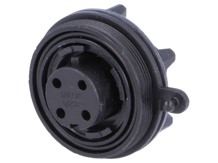 Conector circular soclu mamă 4 pini IP68