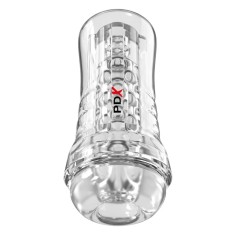 Masturbator ViewTube Plus See-Thru Ez-Grip, Transparent, 21 cm
