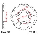 Pinion spate 38 dinti pas lant 520 &ndash; Aprilia RS Extreme/Replica (92-05) - Tuono (03-04) - Cagiva Mito - Planet - Raptor 4T LC 125cc