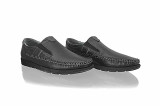 Pantofi barbati piele naturala Gitanos Git-620-N, 43, Negru