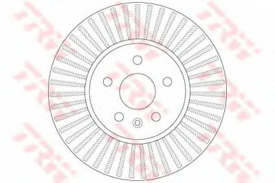 Disc frana OPEL MOKKA (2012 - 2016) TRW DF6629 foto