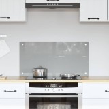 VidaXL Contrablat bucătărie gri deschis 80x40x0.6 cm sticlă securizată