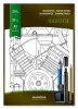 Bloc desen A3, 20 file - 210g/mp, pentru schite creion/marker, AURORA Bristol -