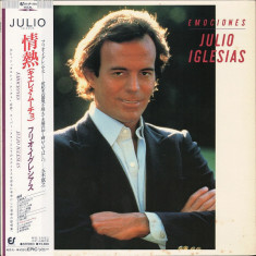 Vinil "Japan Press" Julio Iglesias – Emociones (VG++)