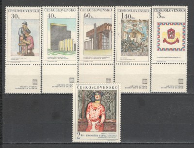 Cehoslovacia.1968 Orasul nou Praga-cu vigneta XC.456 foto