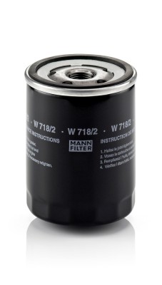 MANN-FILTER W 718/2 Filtru ulei foto