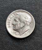 B11 Moneda 1 Dime 1967 SUA