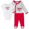 Washington Capitals body de copii 3 Piece Set - Batole 3-6 Měs&iacute;ců