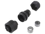 Conector Circular Mamă IP67 pe Cablu Drept
