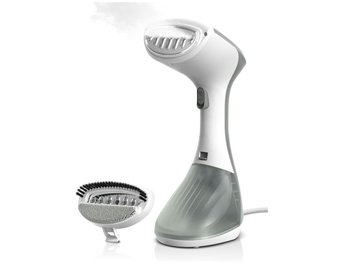Aparat de calcat vertical CONOPU, 1300W, rezervor de apa 260ml, gri - RESIGILAT