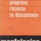 Progrese recente in disciplinele morfologice
