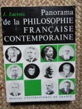 Panorama de la philosophie francaise contemporaine / Jean Lacroix