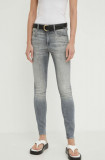Cumpara ieftin G-Star Raw jeansi 3301 femei, culoarea gri