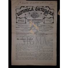 POPESCU-MALAESTI I. (PREOT), DUMINICA ORTODOXA, ANUL XI, Numerele 49-50, 1929, Bucuresti