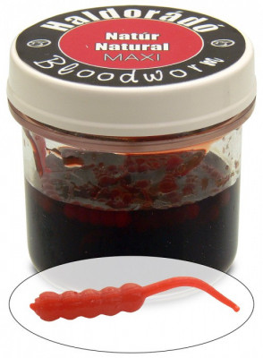 Haldorado - Momeala artificiala Bloodworm - Natur maxi foto