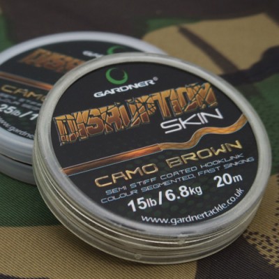Fir textil cu camasa Disruption 25lb/20m - Green - Gardner foto