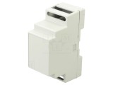 Carcasă ABS gri pentru șină DIN MASZCZYK KM-74G-V0 88x35x59mm