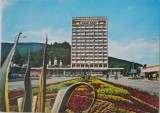 Piatra Neamt. Hotelul Ceahlau. Carte postala circulata