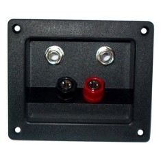 Conector boxa 2 banana + 2 Jack foto
