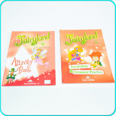 Culegeri de engleza FAIRYLAND, clasa 4-a, gramatica+vocabular+activitati, module foto