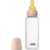 BIBS Anti-Colic Baby Bottle Latex biberon anticolici cu tetină din cauciuc Blush 270 ml