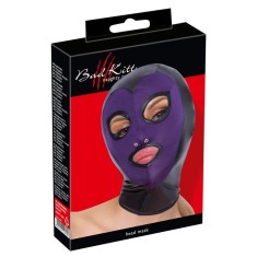 Masca de cap bicolora Bad Kitty Head Mask