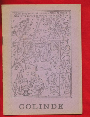 &amp;bdquo;COLINDE&amp;rdquo; Editura Guget Romanesc 1993 foto