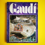 Antoni Gaudi Architecture of the future arhitectura viitorului carte album 1984 vintage Barcelona Spania
