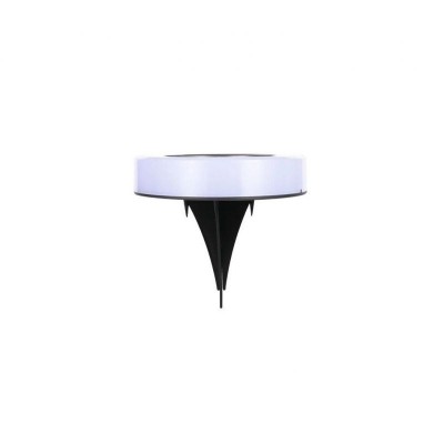 Lampa solara LED, sub forma de cerc, pentru gazon sau gradina, Rezistenta la apa, eMazing, Multicolor foto